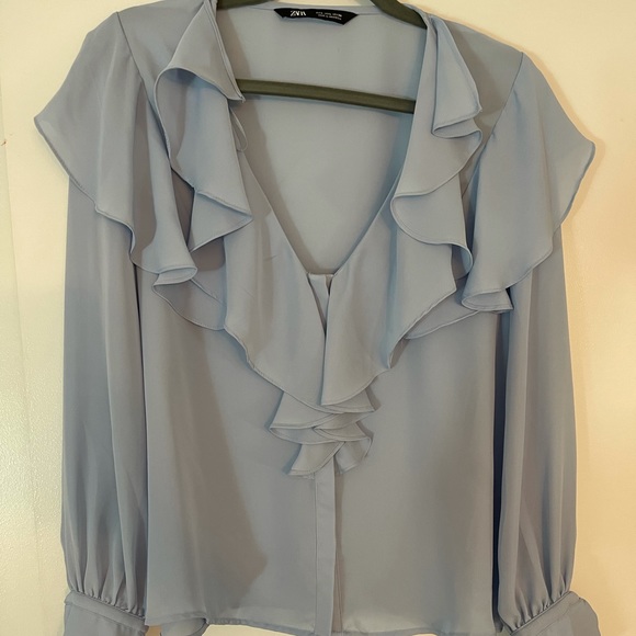 Zara Ruffle Blouse - Picture 3 of 5